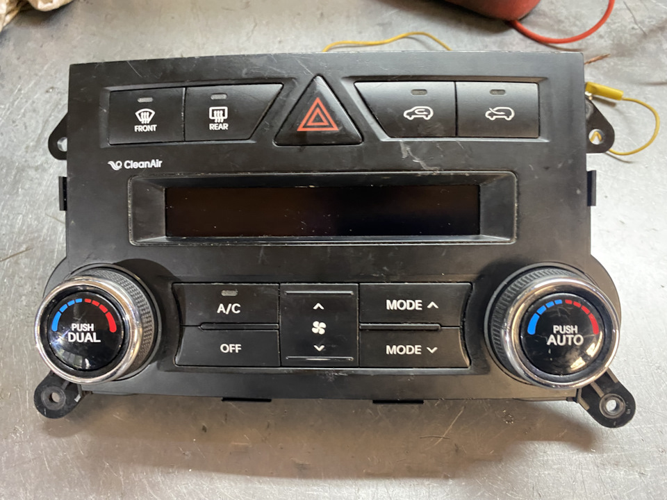 Блок климат контроля на Киа Соренто ХМ 2009-2012 г. на KIA Sorento (2G ...