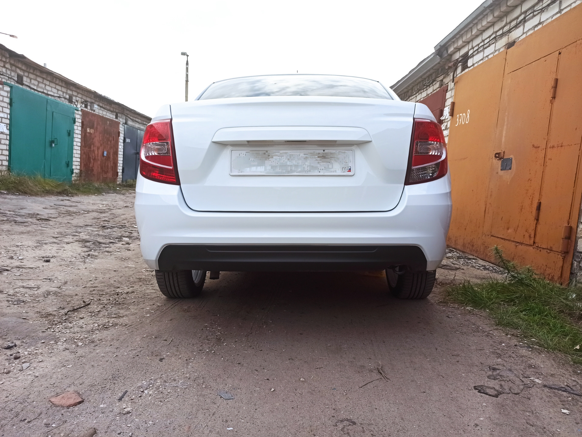 КОТоЛИЗАТОР и насадка на глушитель — Lada Гранта (2G) FL, 1,6 л, 2021 ...