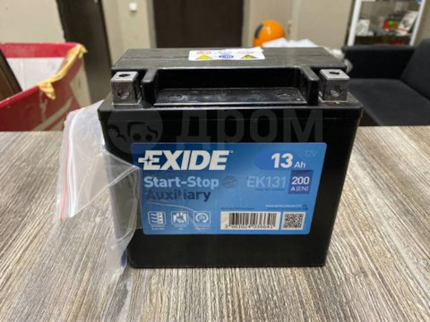 EK131 Аккумулятор EXIDE | Запчасти на DRIVE2