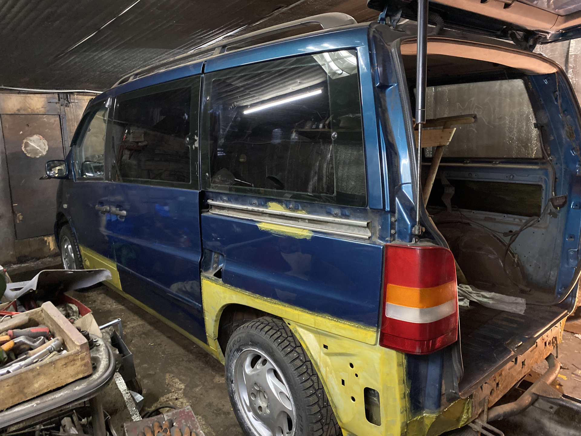 Пескоструй. Пропало зажигание. — Mercedes-Benz V-Class (W638), 2,3 л ...