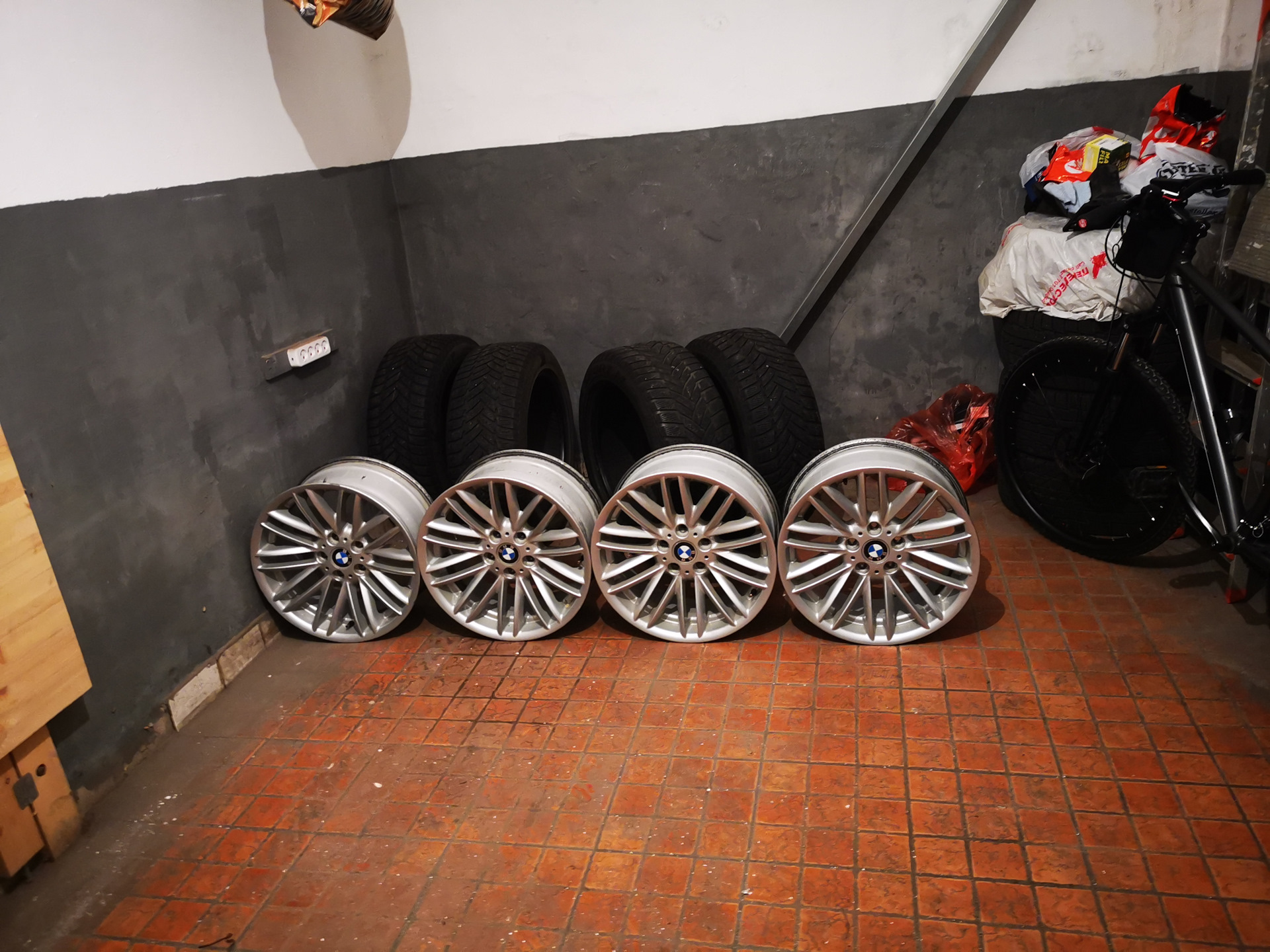 Диски 94 стиль BBS на е60 — BMW 5 series (E60), 2,5 л, 2006 года ...