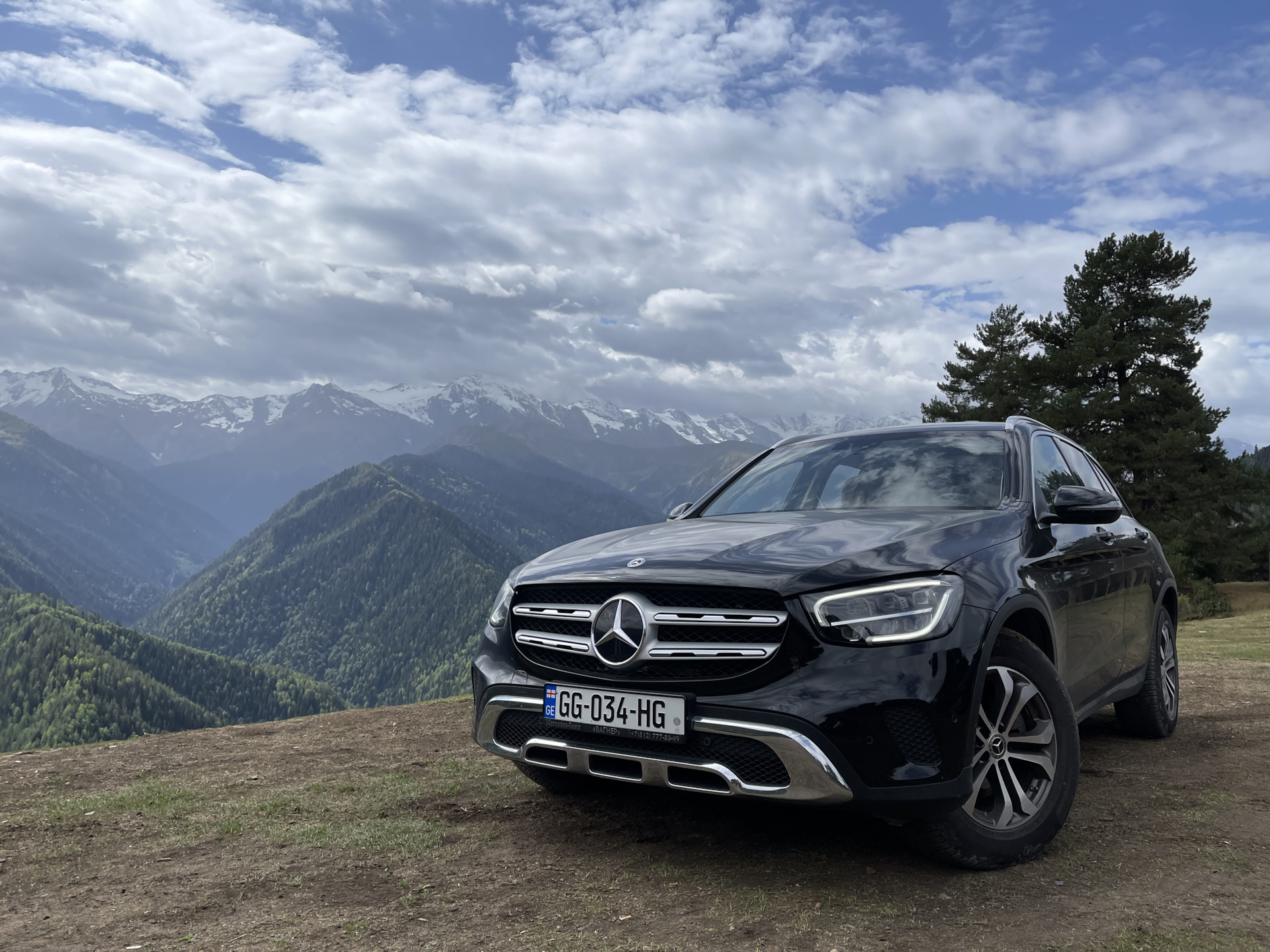 Поездка в Грузию, ч.2 — местные номера — Mercedes-Benz GLC (X253), 2 л,  2021 года | налоги и пошлины | DRIVE2