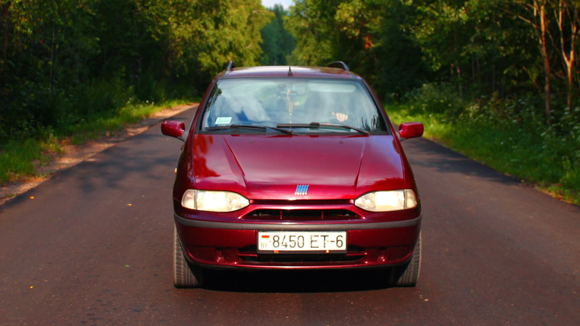 FIAT Palio (Mark I) 1.2 бензиновый 2000 | Weekend 1.2 Бордо на DRIVE2