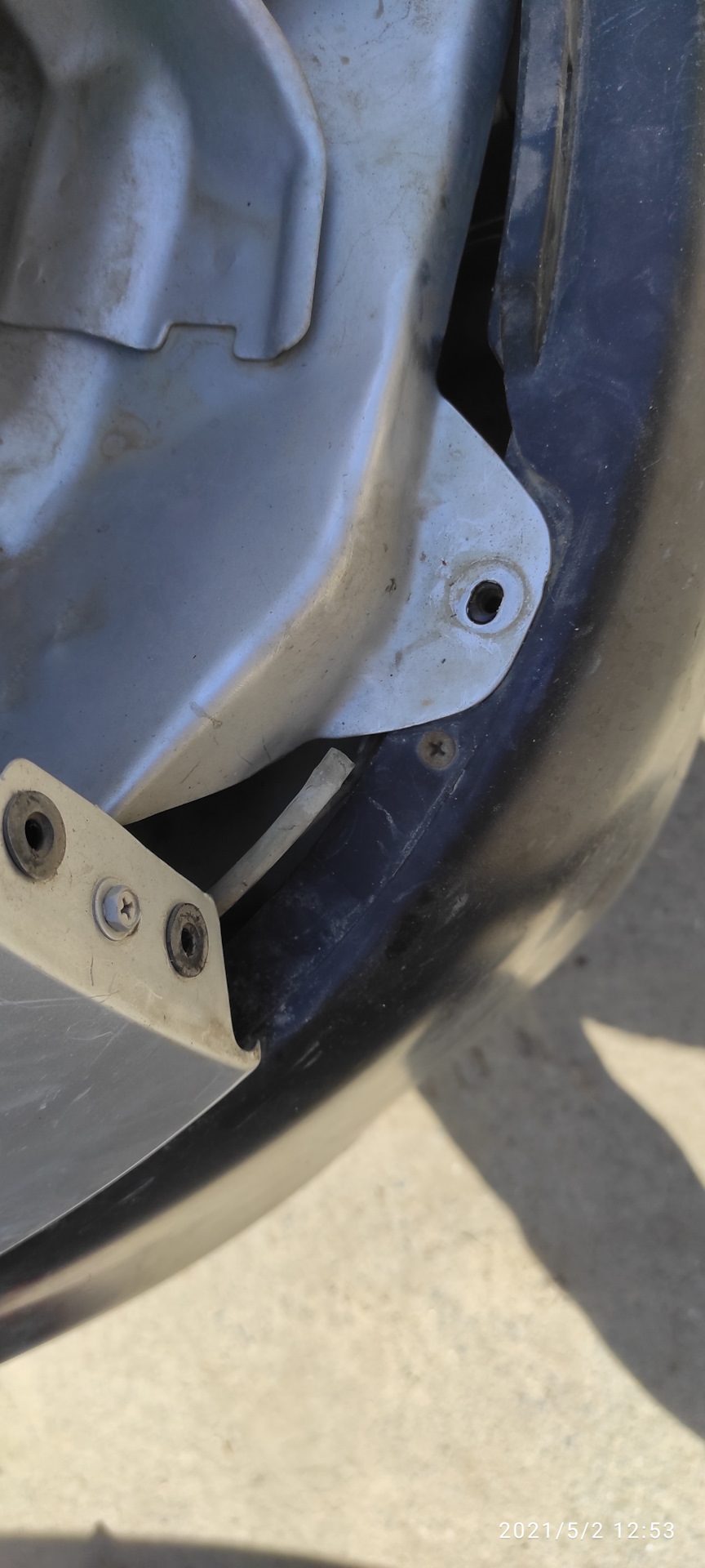 Бачок омывателя течет — Daewoo Matiz (M100/M150), 0,8 л, 2012 года ...