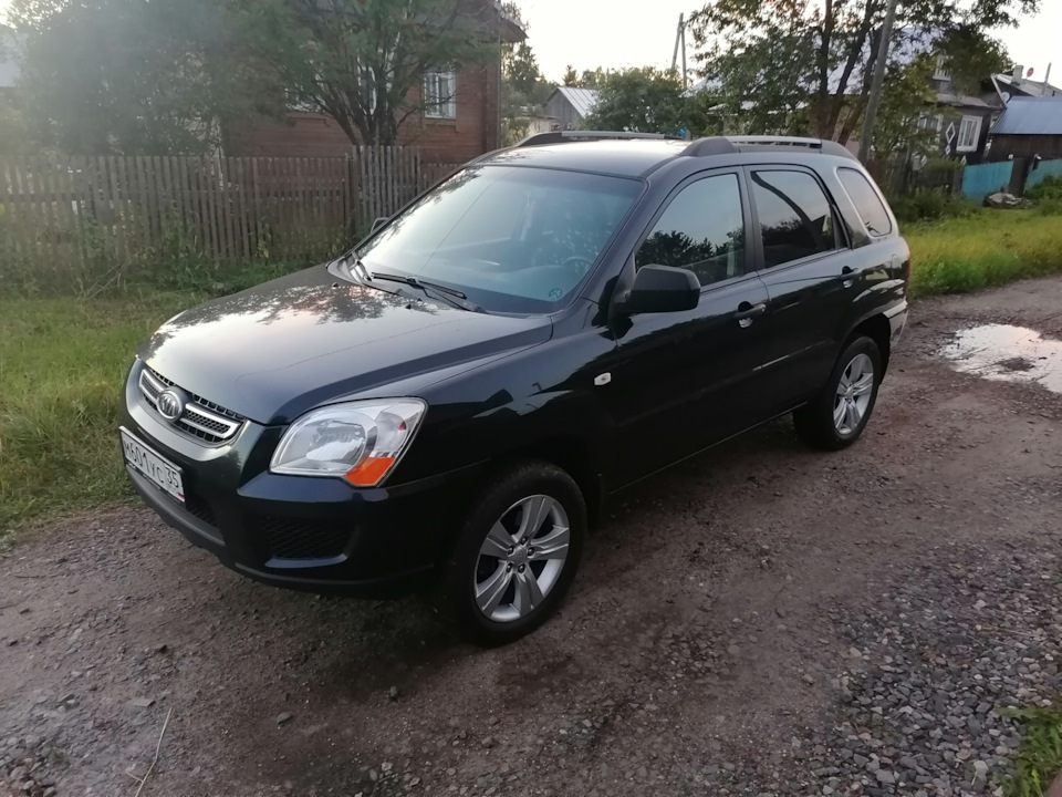 Колёса r17 — KIA Sportage (2G), 2 л, 2010 года | колёсные диски | DRIVE2