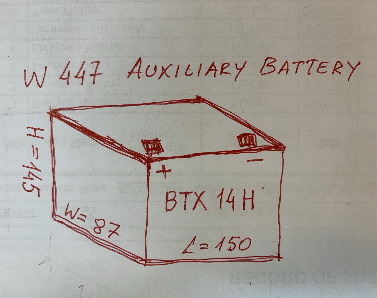 Резервная АКБ — неисправность. Запись 2 — Mercedes-Benz Vito (3G), 2,1 ...