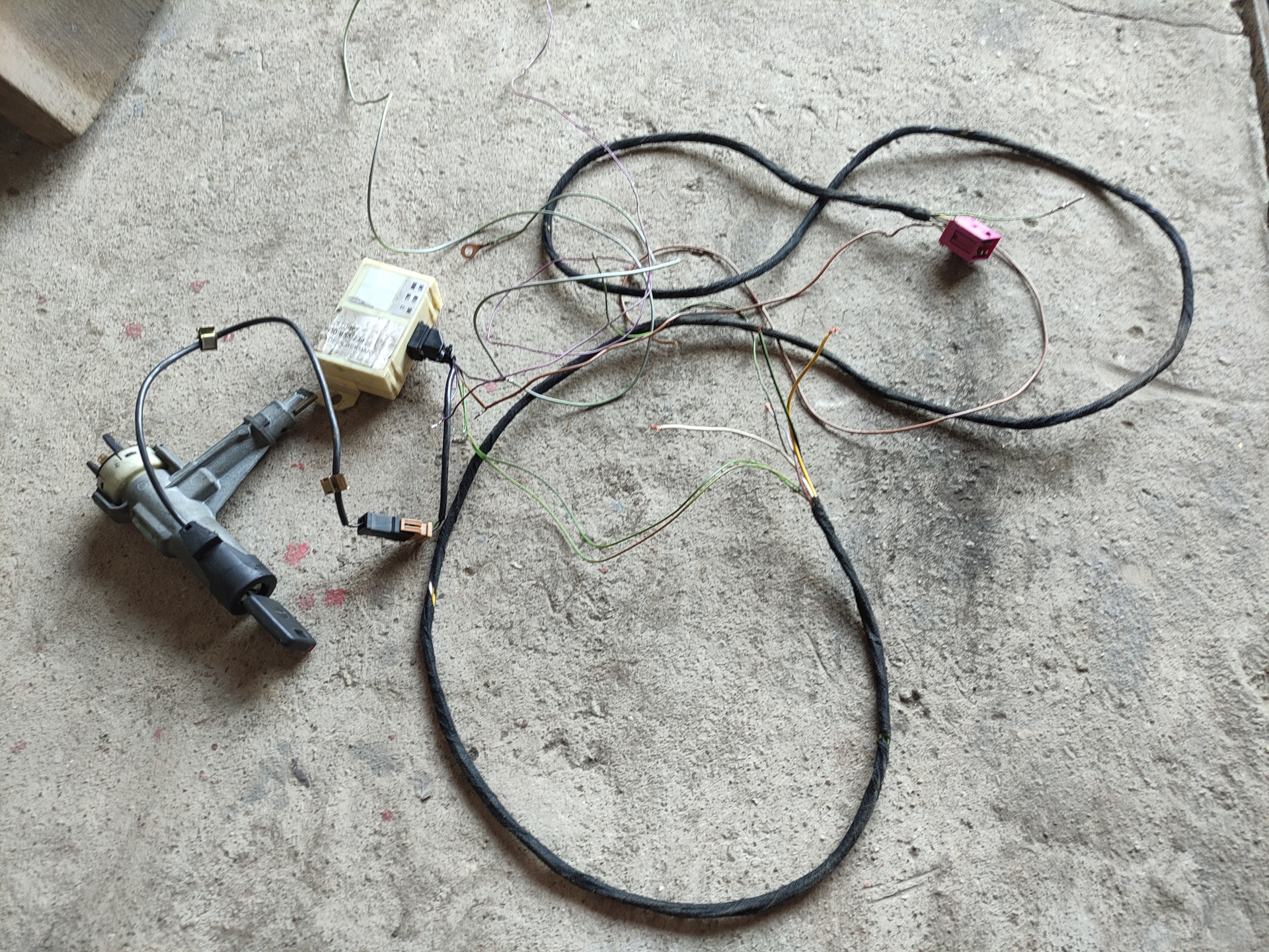 Свап 2.5tdi. Коса моторная, установка ABS, EDS системы, подключение ...