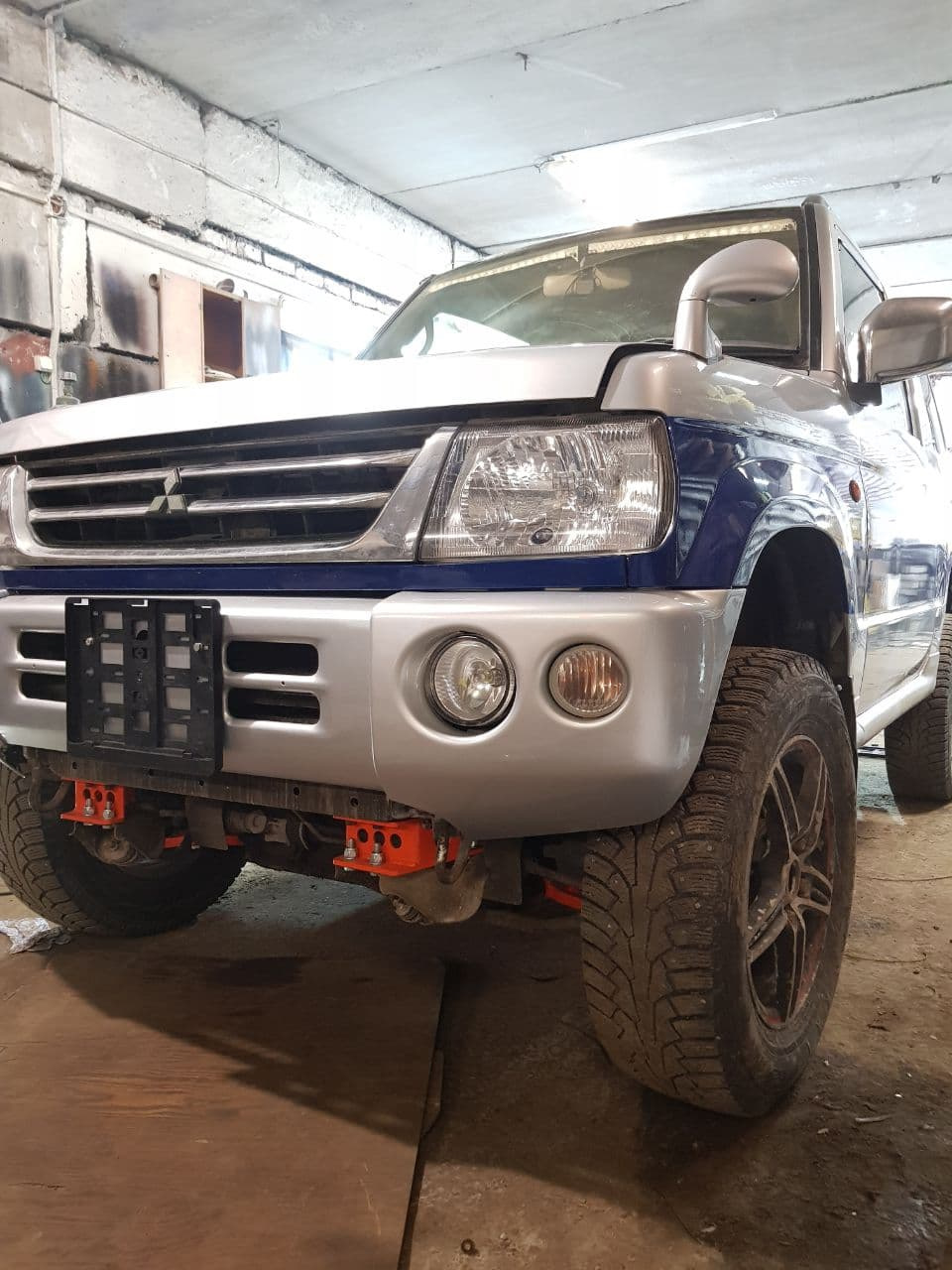 Огонь! — Mitsubishi Pajero Mini (2G)