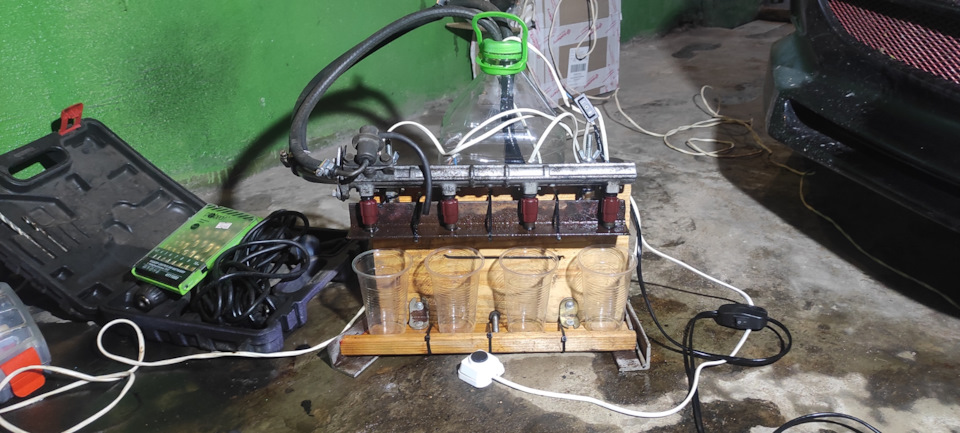 Простейший стенд для чистки форсунок — Mitsubishi Eclipse (3G), 2,4 л ...