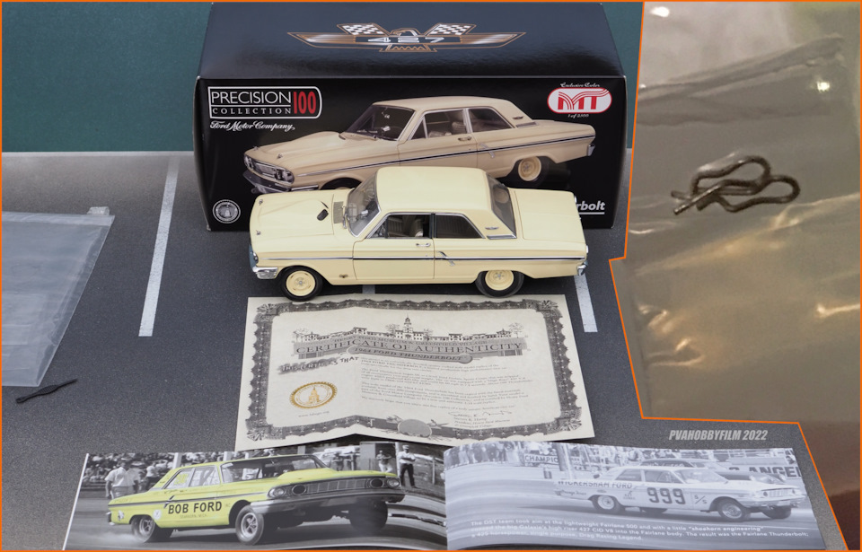 Ford Fairlane Thunderbolt, 1964 (1/18 ERTL Precision100 Ford Fairlane Thunderbolt, 1964 (1/18 ERTL Precision100