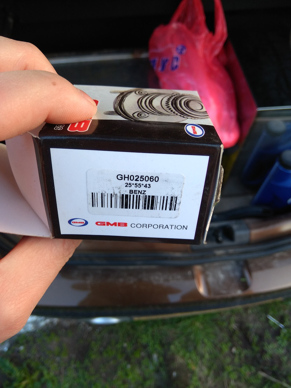 GH025060 Подшипник, задний GMB | Запчасти на DRIVE2