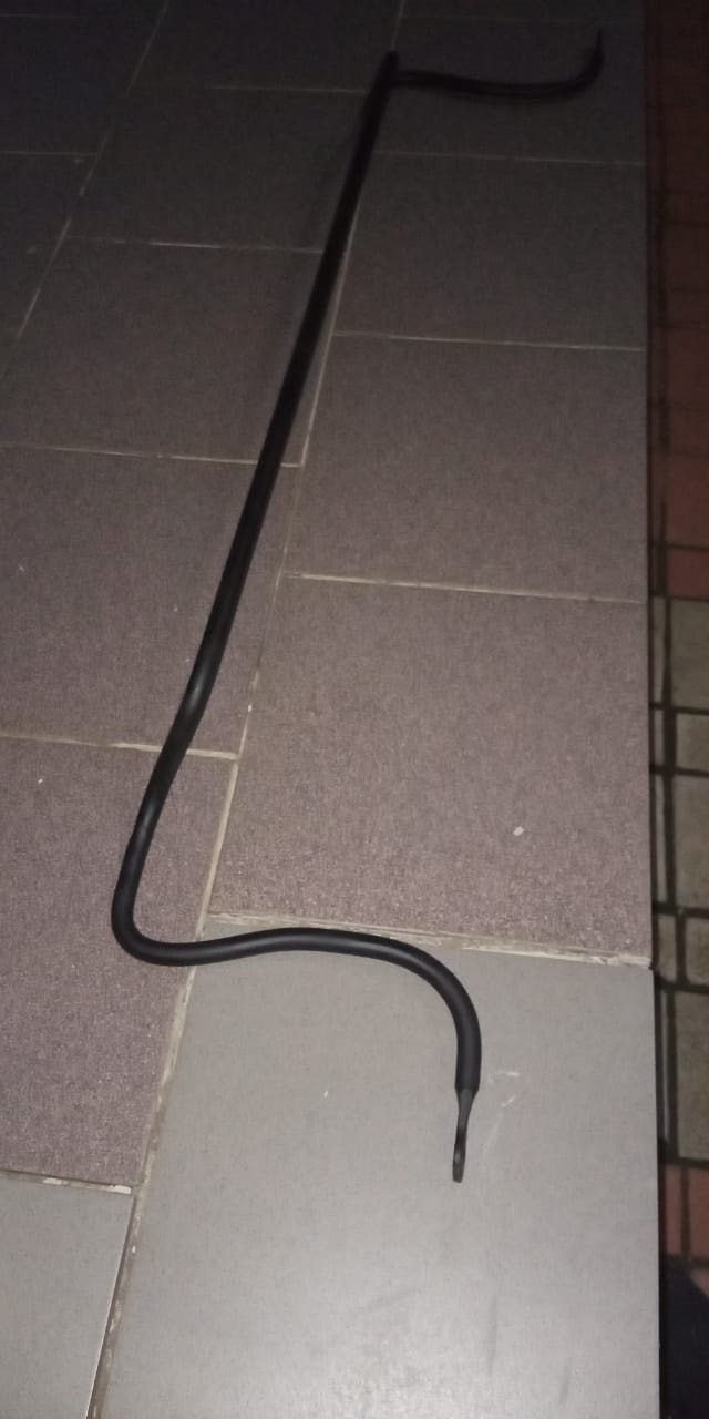 Восстановление заднего стабилизатора на акцент и пропала зарядка ...