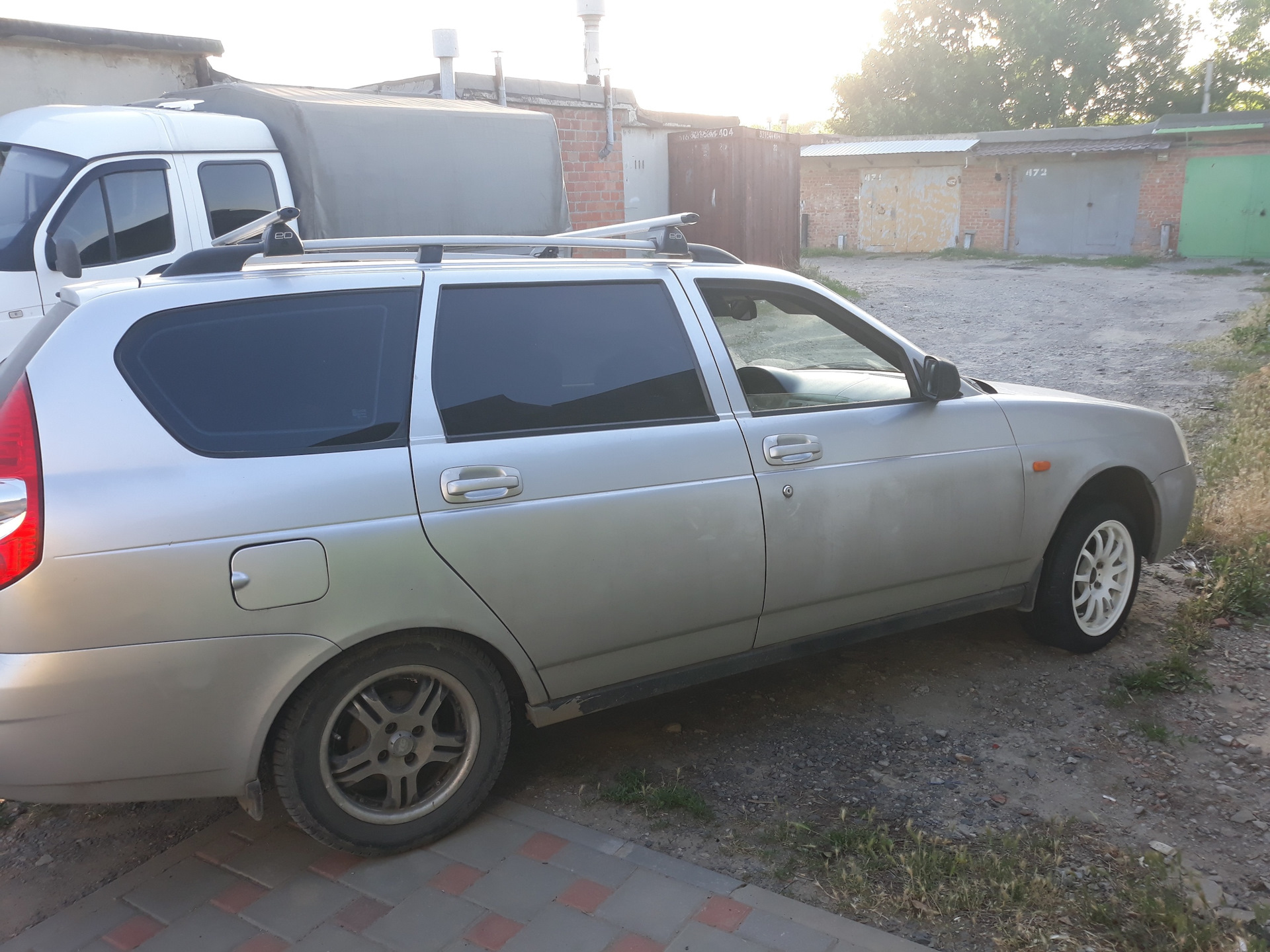 Слики — тапки и вес колёс — Lada Приора универсал, 1,6 л, 2010 года ...