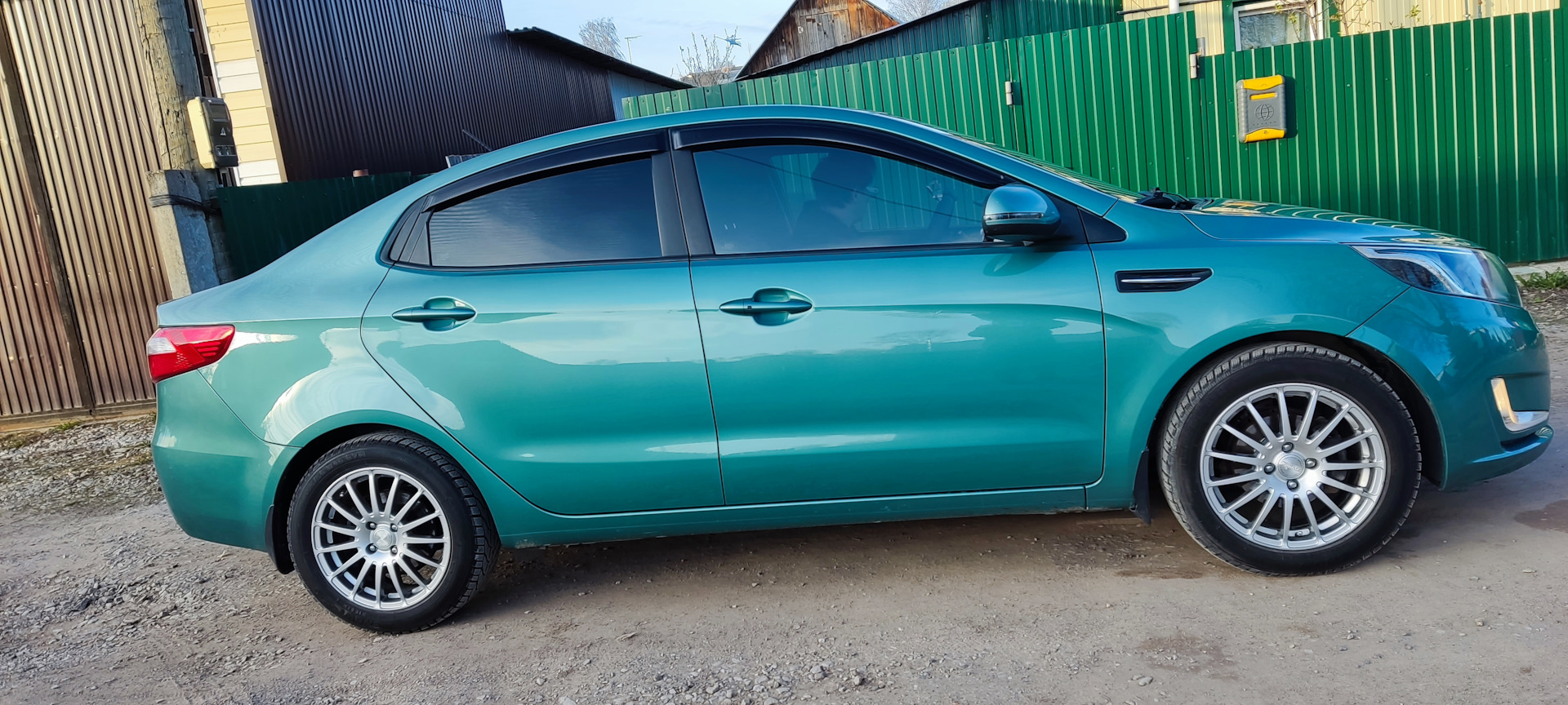 Proma rs R16 + 195-55 R16 — KIA Rio (3G), 1,6 л, 2014 года | колёсные ...