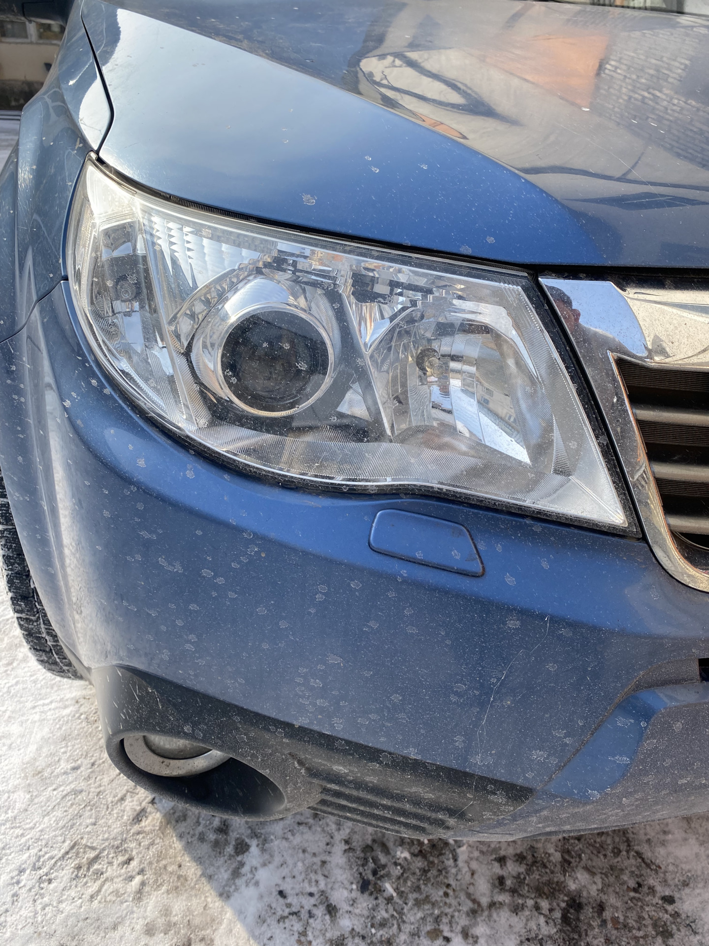 Омыватель фар — Subaru Forester (SH), 2,5 л, 2009 года | своими руками |  DRIVE2