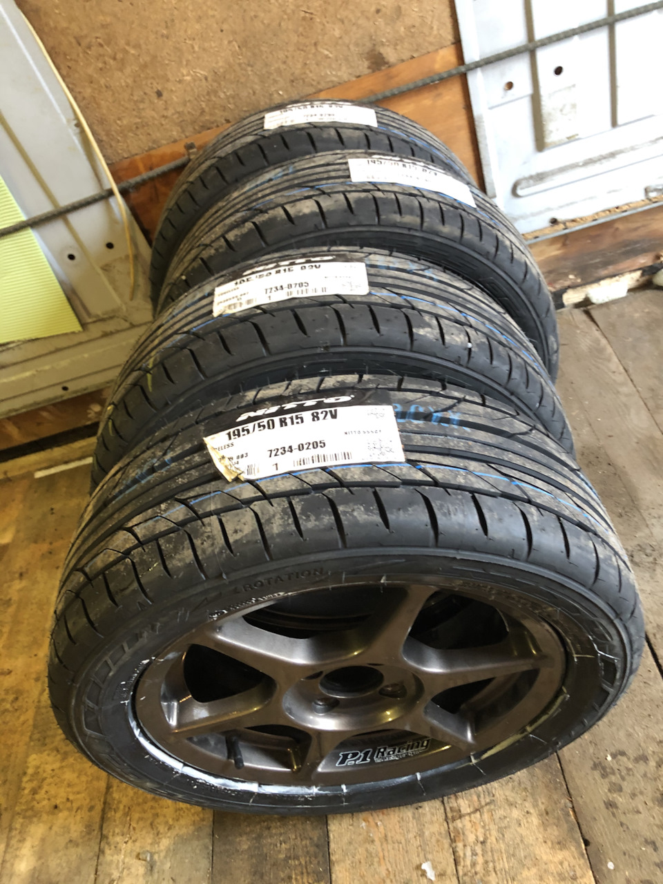 Резина Nitto NT555 Extreme Performance G2 195/50 R15 82W — Honda Civic ...