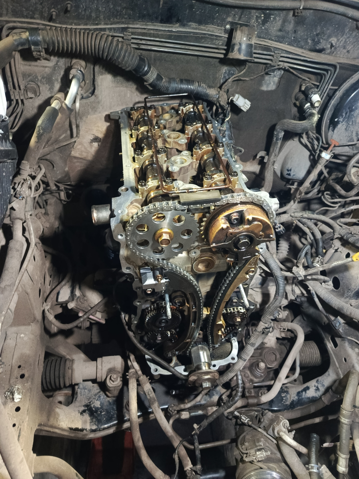 Ремонт ДВС часть 2 — Toyota Land Cruiser Prado 120-series, 2,7 л, 2007 ...