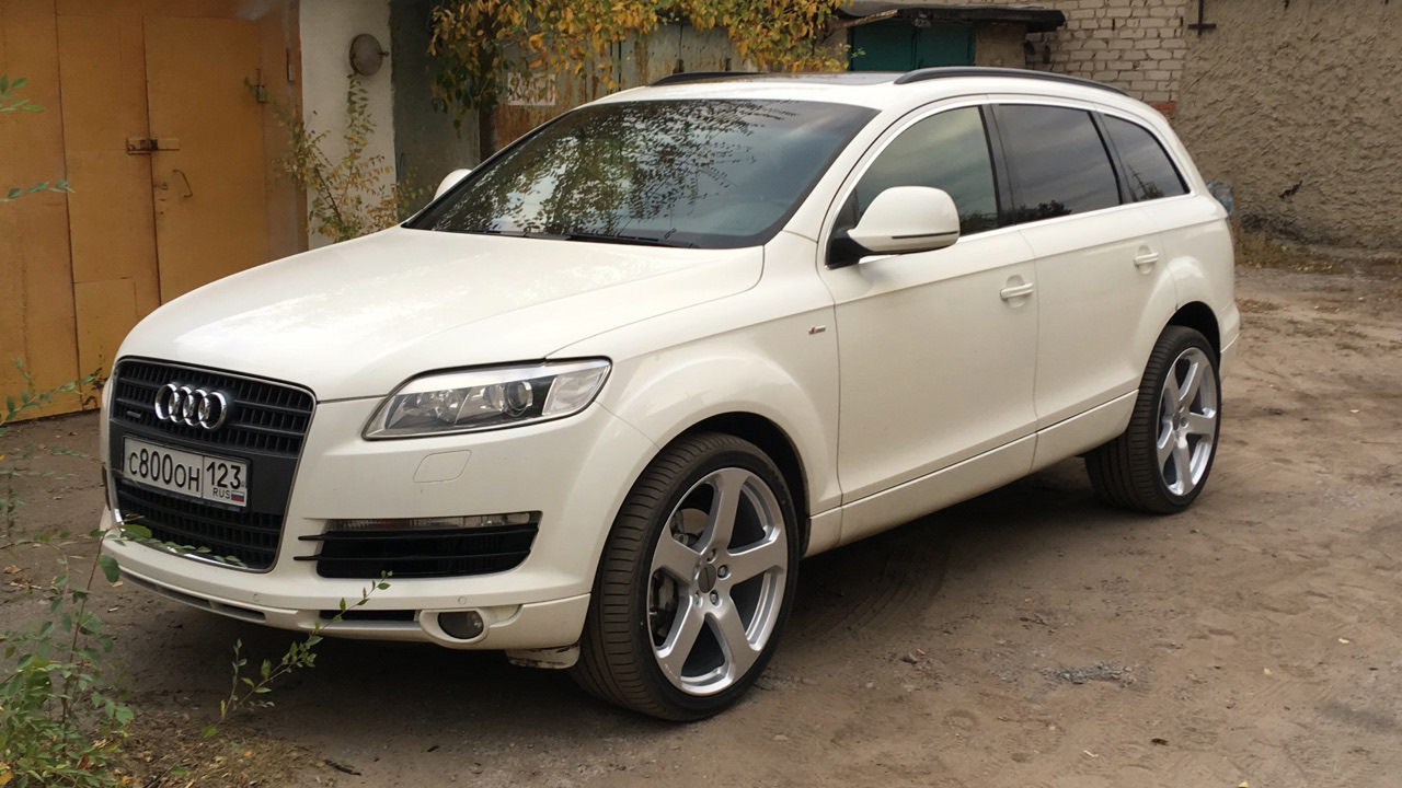 Audi Q7 (1G) 3.0 дизельный 2008 | Блондинка на DRIVE2