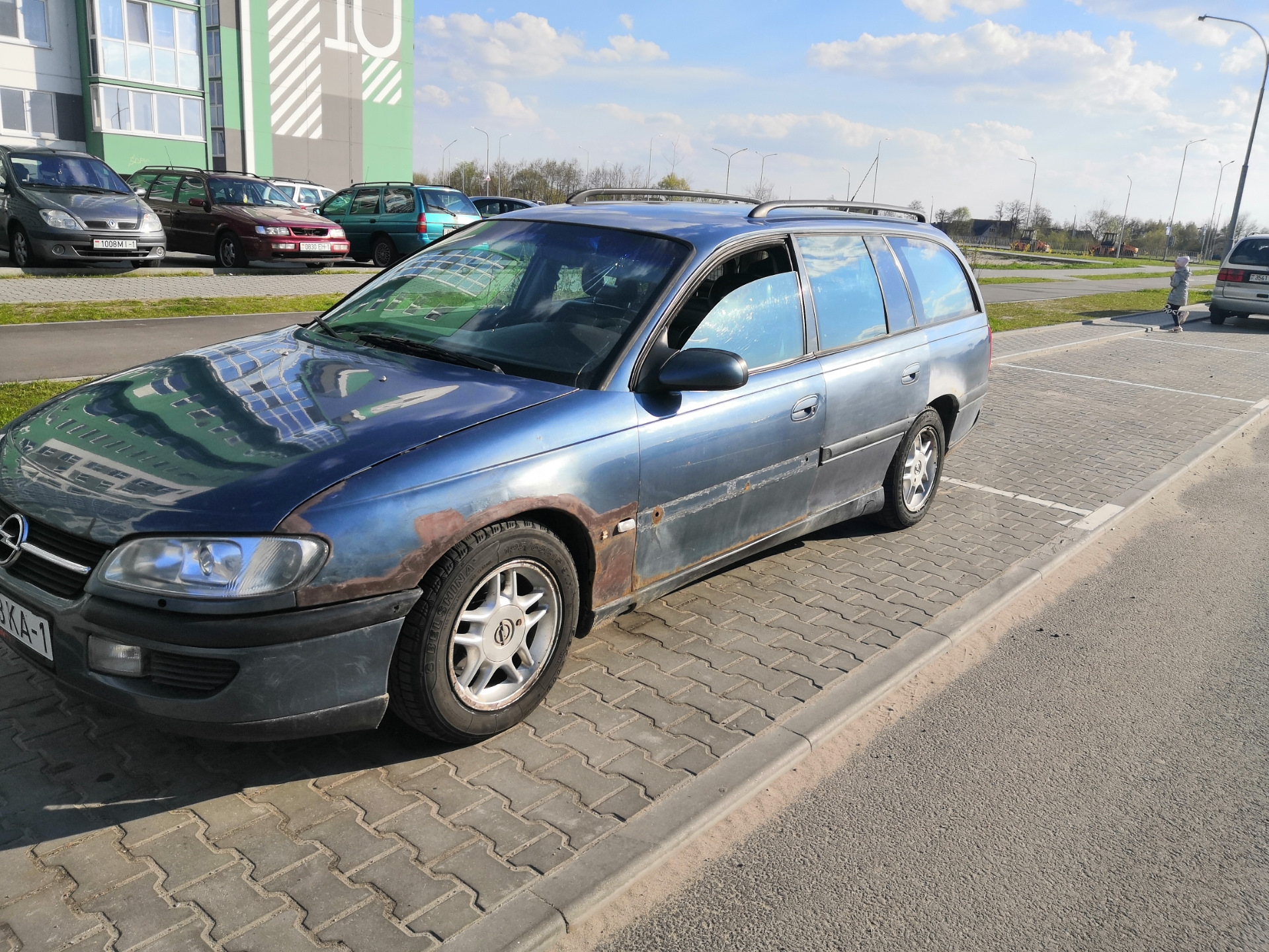 Opel Omega b покраска