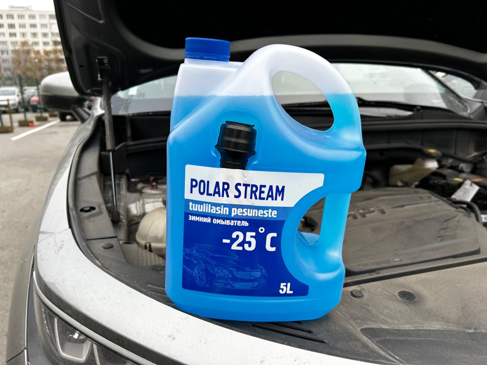 Залил ещё вот такую жидкость. Честно отличная вещь 👍 — KIA Sorento (4G)