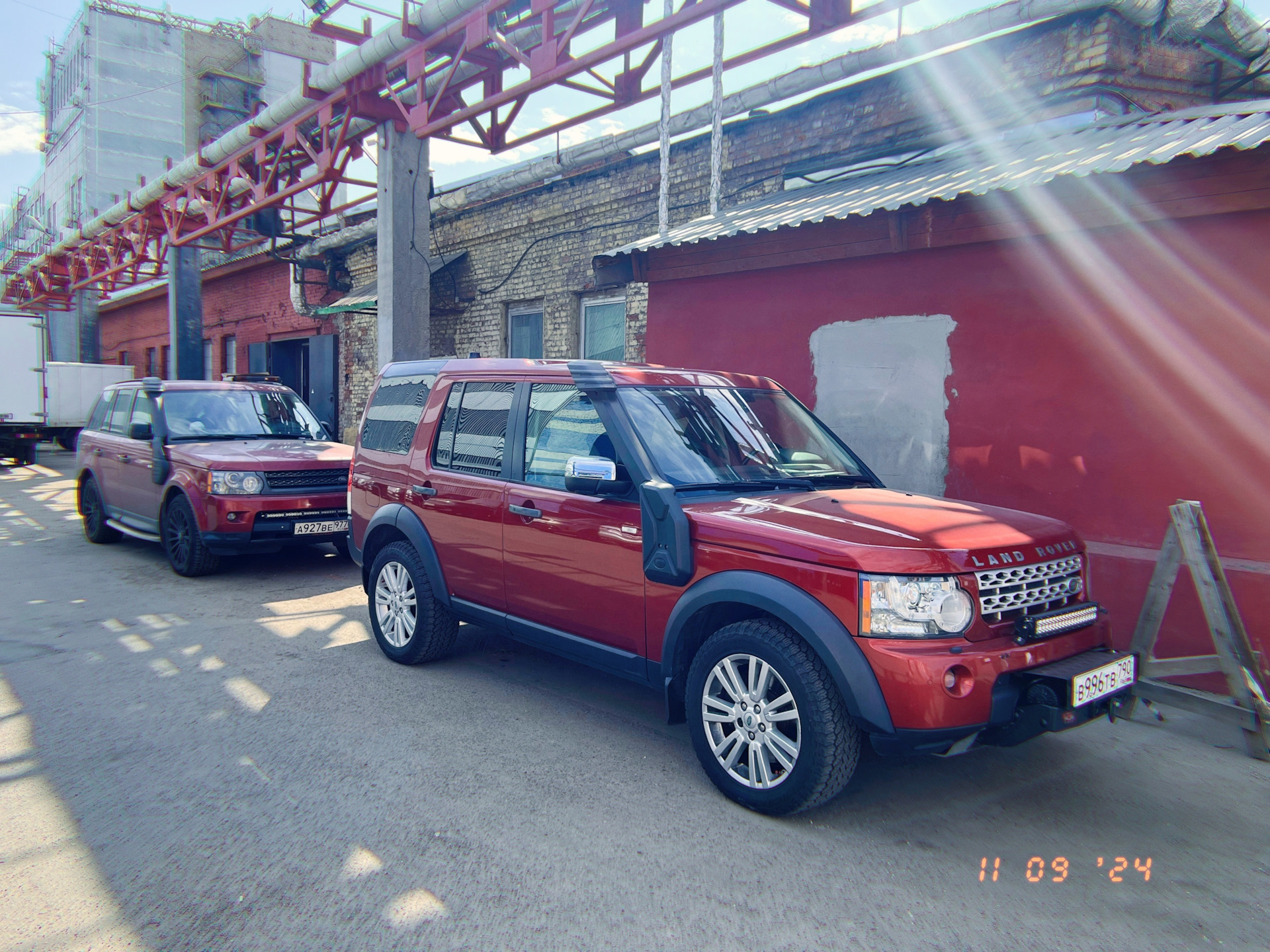 ТО за 2.850 руб. в LR-West. Цвет настроения красный. — Land Rover Range ...