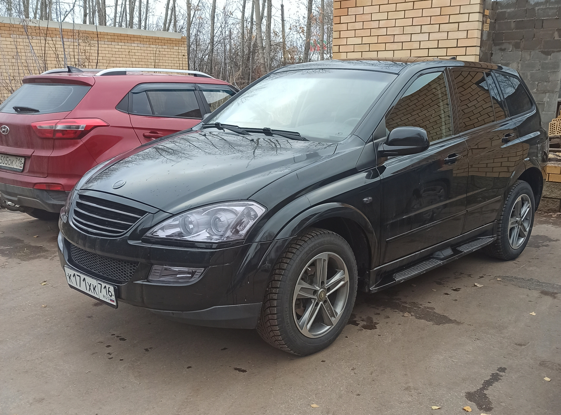Черный стайл) — SsangYong Kyron, 2 л, 2012 года | тюнинг | DRIVE2
