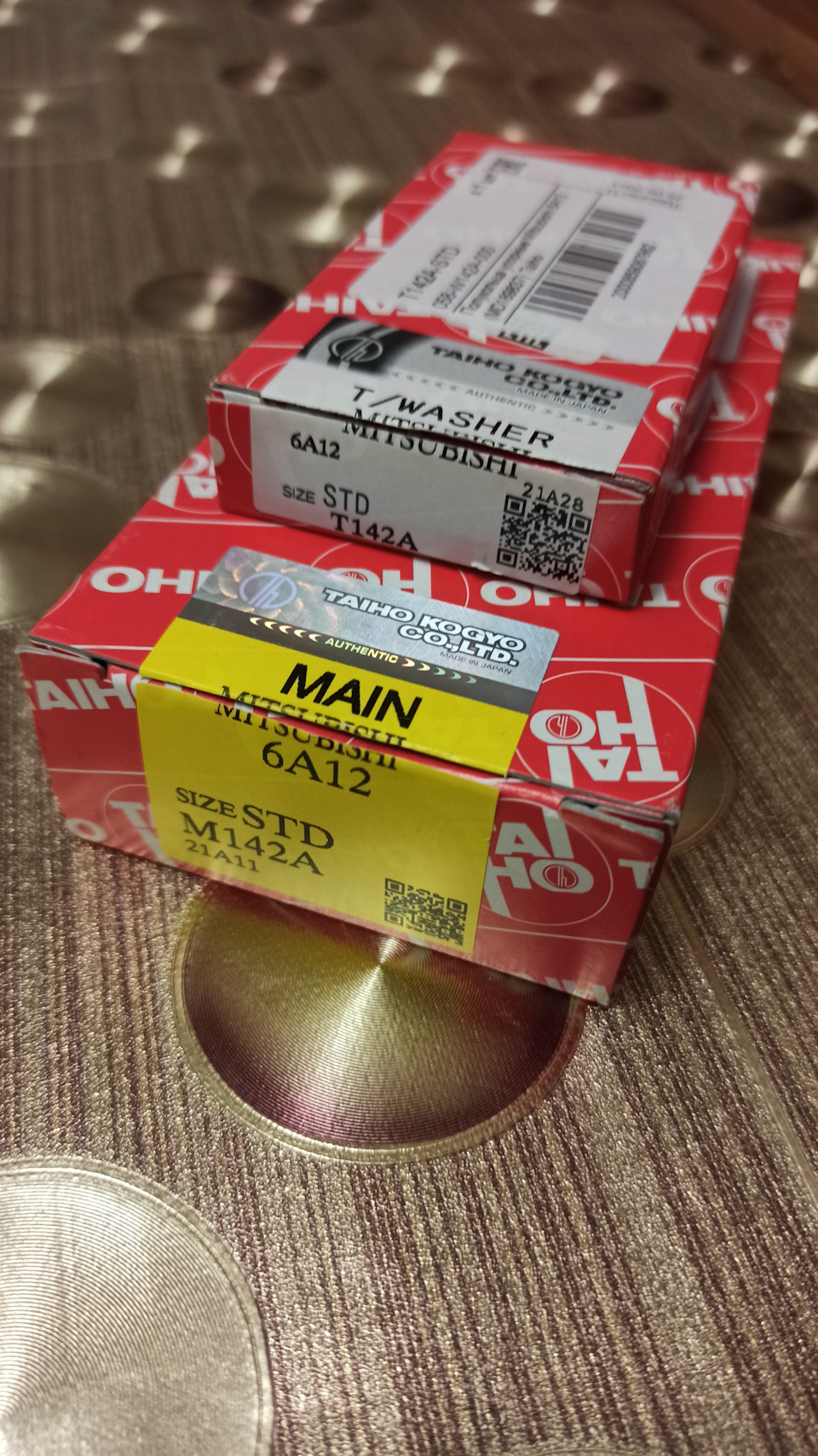 Замена коренных и шатунных вкладышей — Mitsubishi Galant (7G), 2 л ...