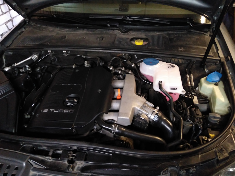 Подготовка к зиме + бачок — Audi A4 (B7), 1,8 л, 2006 года | своими ...
