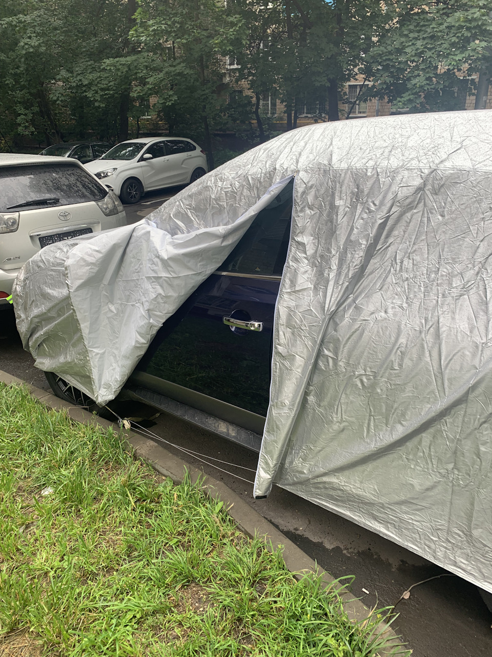 Чехол для машины. — Hyundai ix55, 3,8 л, 2008 года | аксессуары | DRIVE2