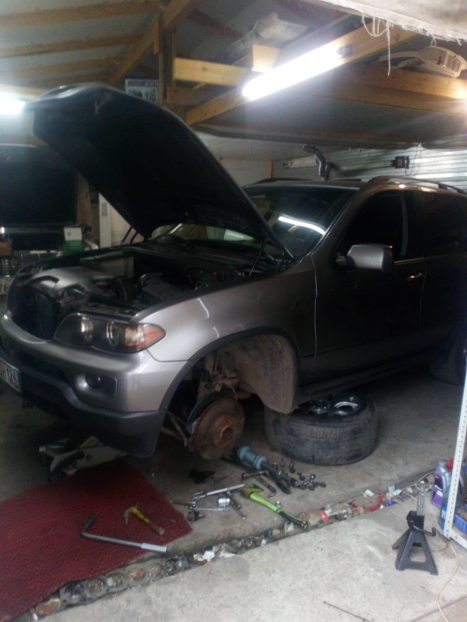 Проблема, глухой непонятный стук? Help… — BMW X5 (E53), 3 л, 2004 года |  поломка | DRIVE2