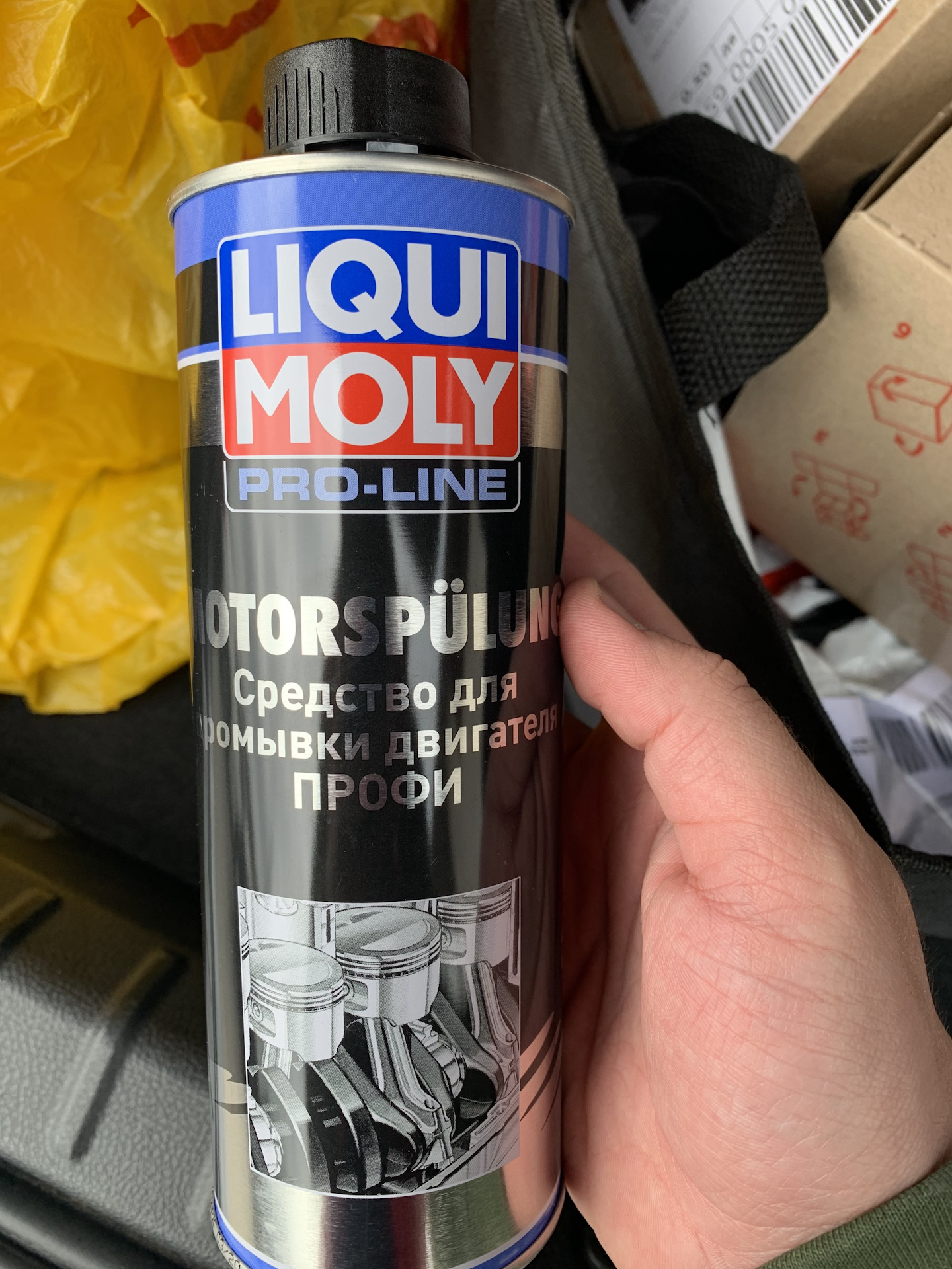 Промывка масляной системы liqui moly