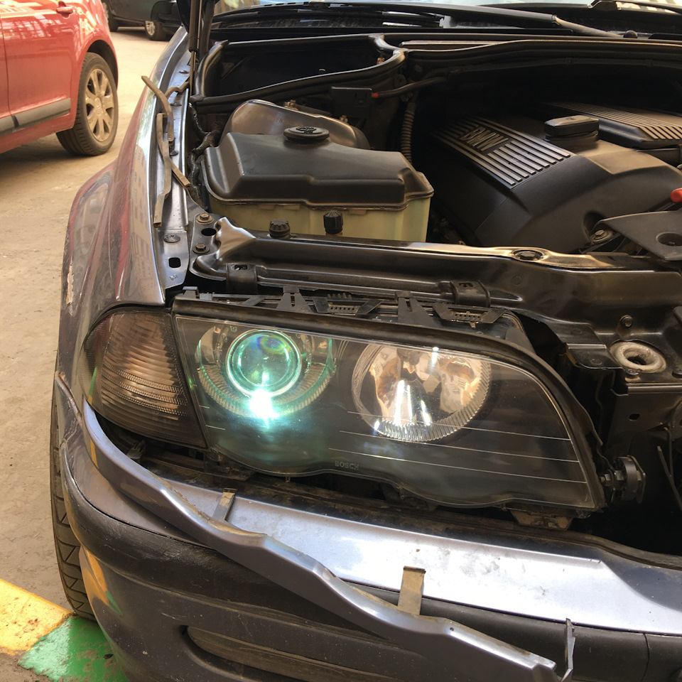 Е46 как снять фары Линзы в фару - BMW 3 series (E46), 2 л, 1998 года своими руками DRIVE2