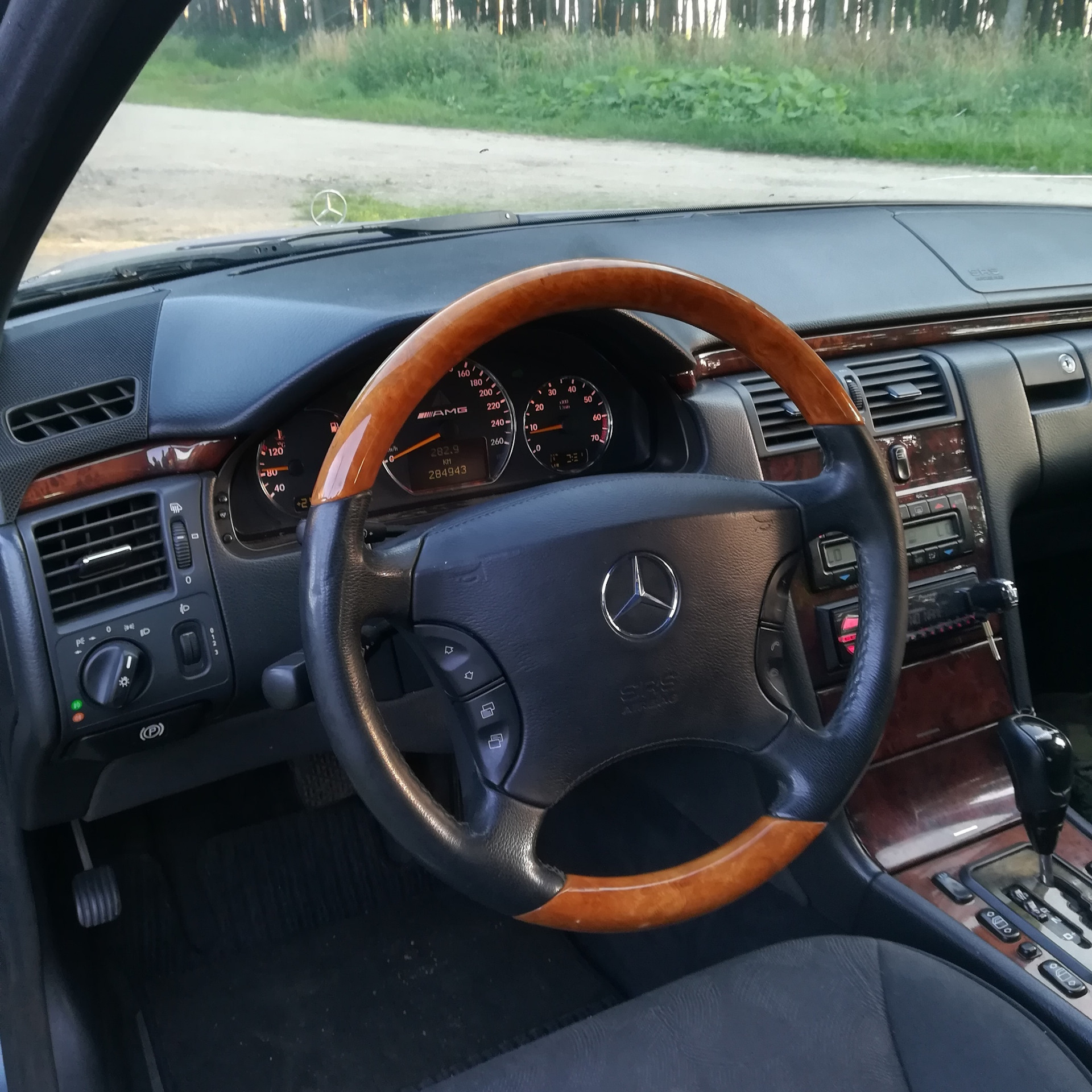 Перетяжка руля мерседес w220