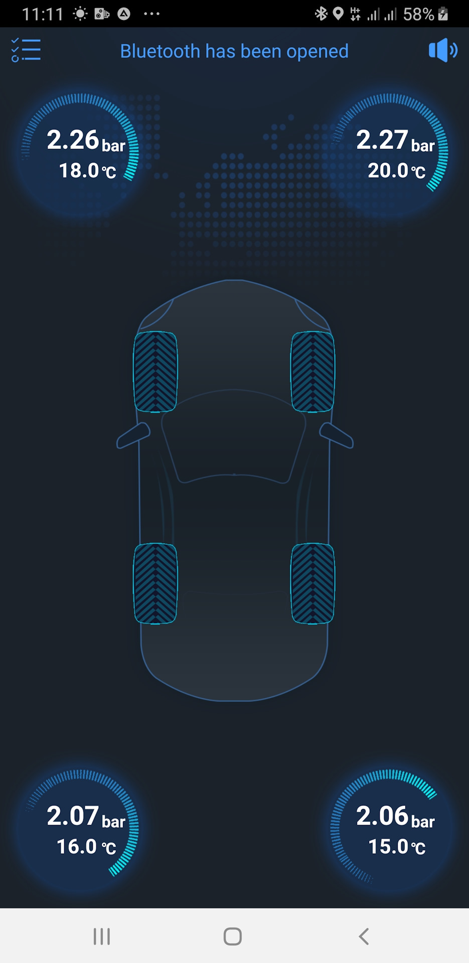 25. Датчики давления в лето. + Автозапуск приложения на андроиде. — Renault  Fluence, 1,6 л, 2014 года | аксессуары | DRIVE2