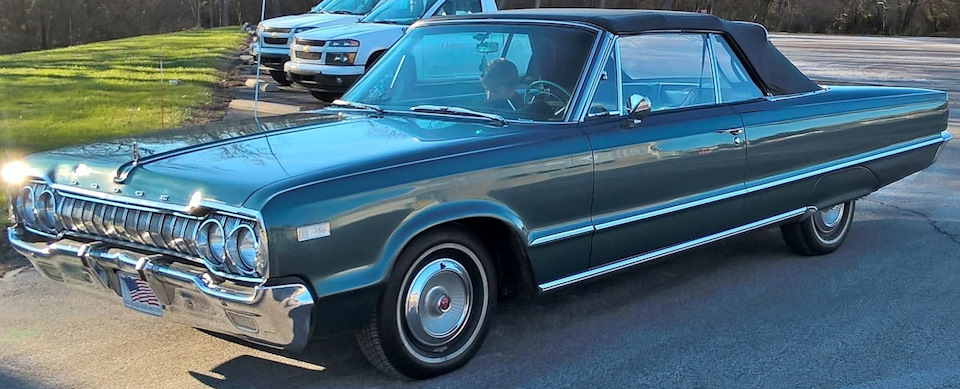 1965 Dodge Polara convertible.