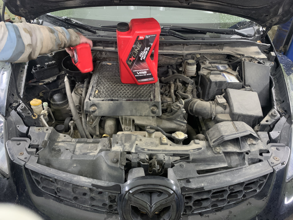 169700 км Exline очередная замена масла — Mazda CX-7, 2,3 л, 2007 года ...