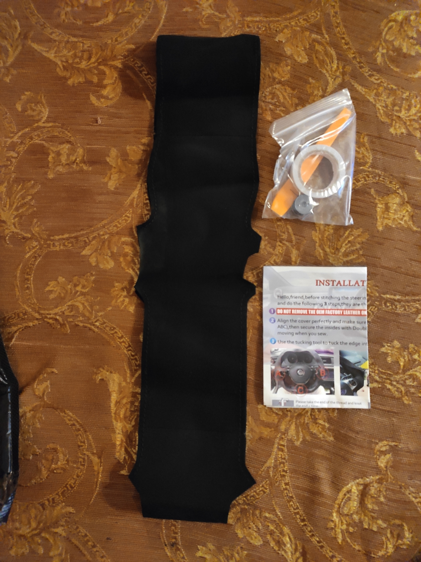 Перетяжка руля в алькантару 2.0 — Lada Vesta (1G), 1,6 л, 2017 года ...