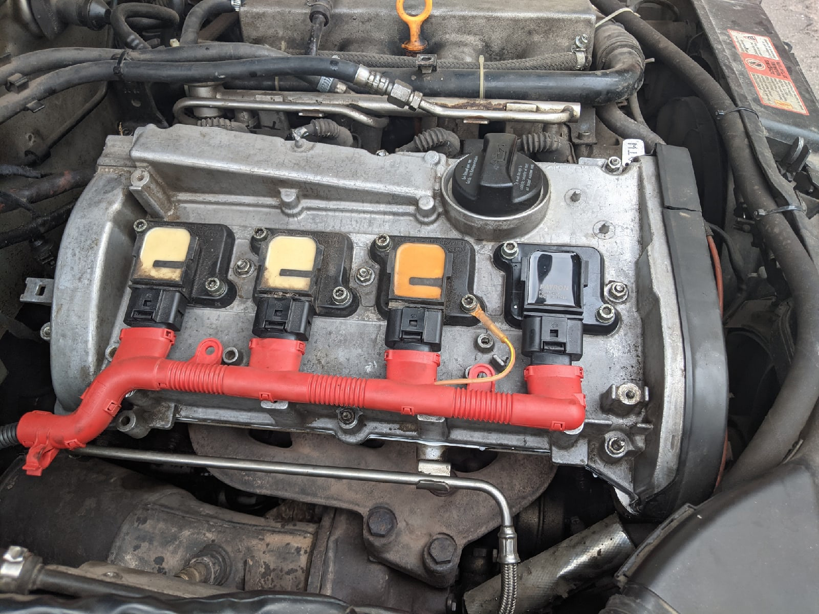 Поменял задние ступичные подшипники. — Audi A4 (B5), 1,8 л, 1999 года ...
