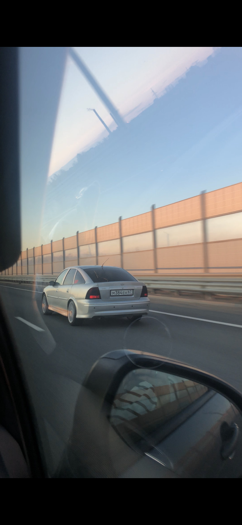 Установка проекции на лобовое стекло — Opel Vectra B, 1,8 л, 2001 года ...