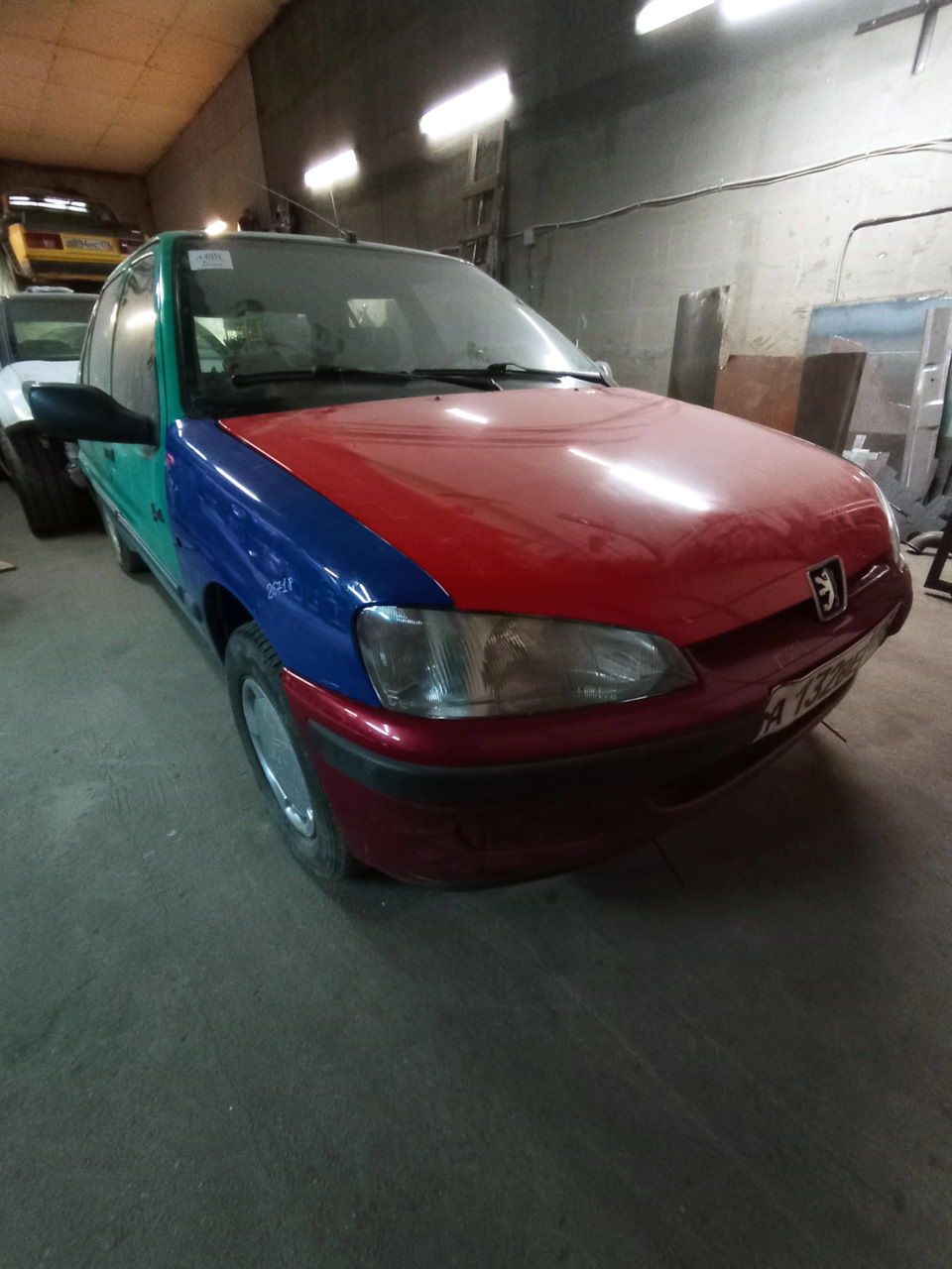 Этап 1 Кузовные работы 🤡 — Peugeot 106, 1,1 л, 1998 года | кузовной ремонт  | DRIVE2