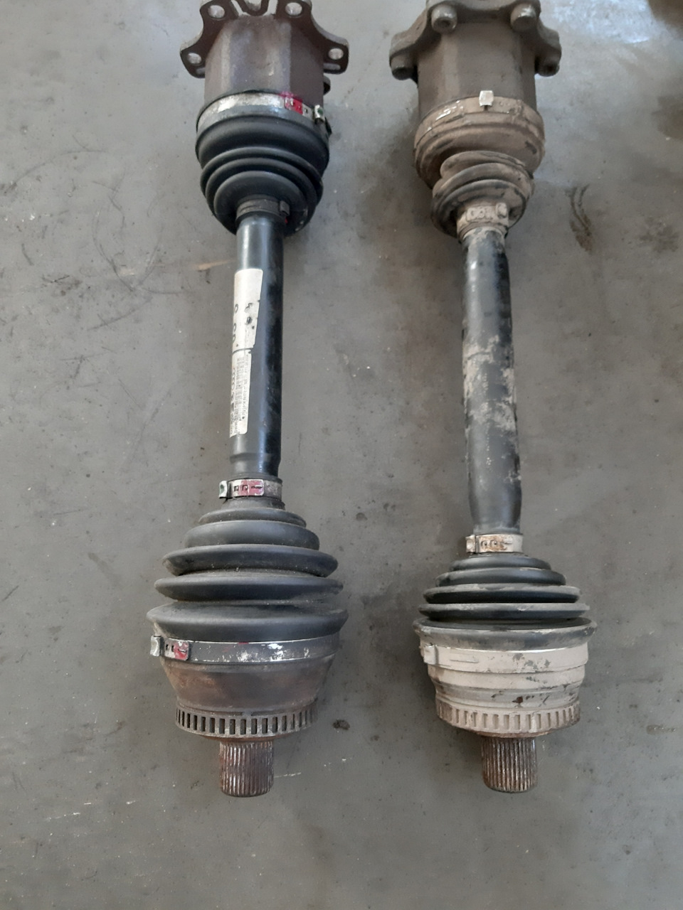 Слева новый правый мой — Audi A4 Avant (B7)