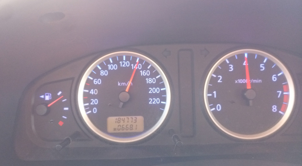 Расход топлива уменьшился 👍 — Nissan Almera II (N16), 1,8 л, 2006 года ...