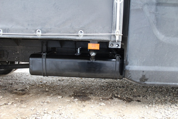 Установка стального топливного бака на Газель Некст на 140 литров ...