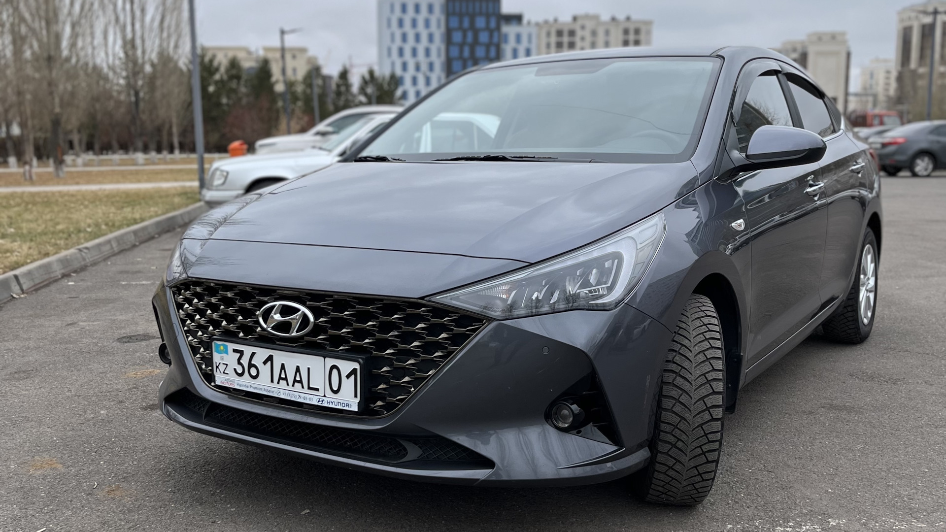 Hyundai Accent (5G) 1.6 бензиновый 2021 | 1.6 АКПП на DRIVE2