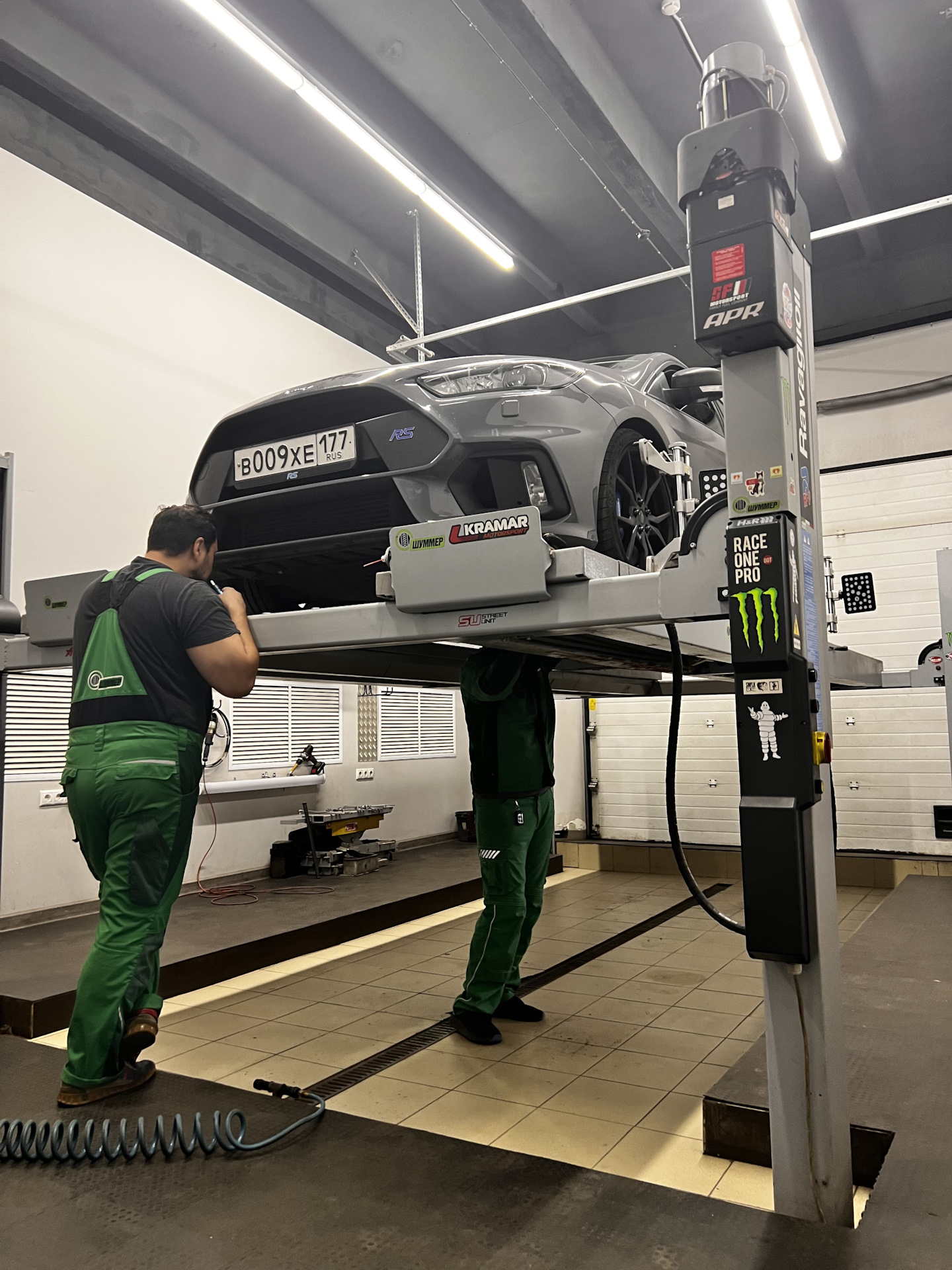 Шуммер: сход развал после замены рычагов — Ford Focus RS (3G), 2,3 л ...