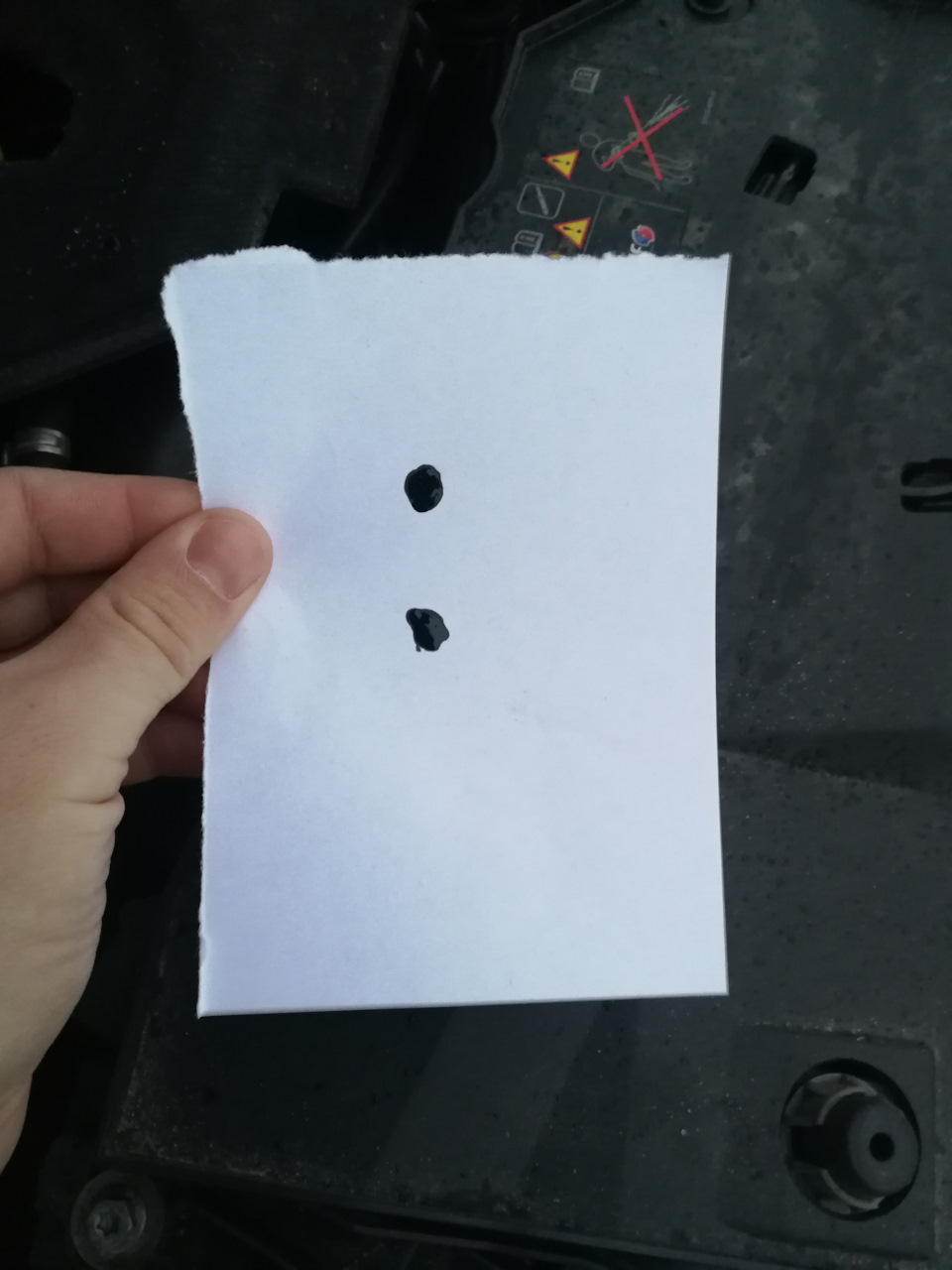 19) — Капельный тест моторного масла: часть 3. — Renault Talisman, 1,6 ...