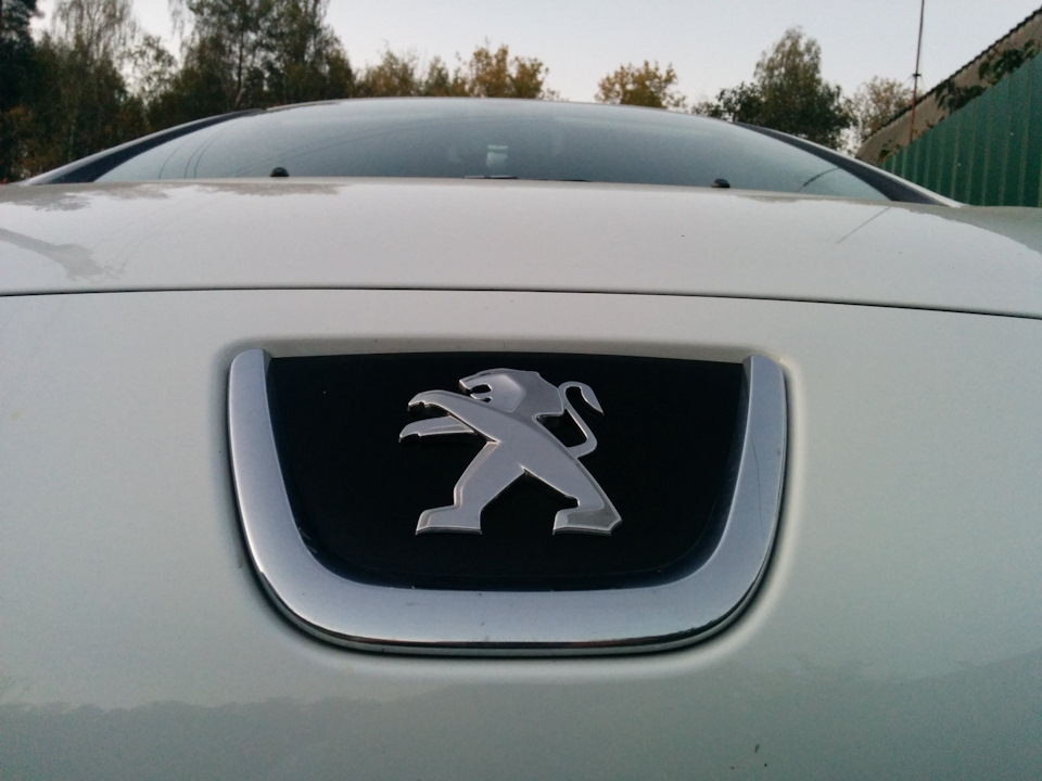 Про шильдик — Peugeot 308 (1G), 1,6 л, 2011 года | стайлинг | DRIVE2