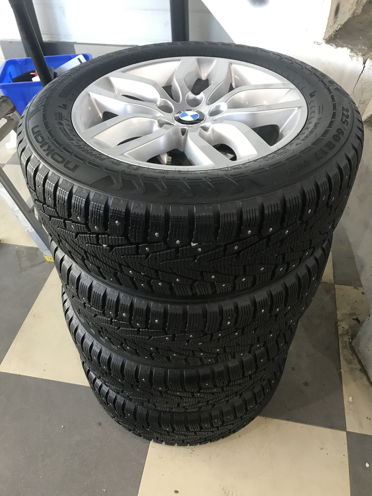 Колёса. Зима. Лето. — BMW X3 (F25), 2 л, 2014 года | колёсные диски ...