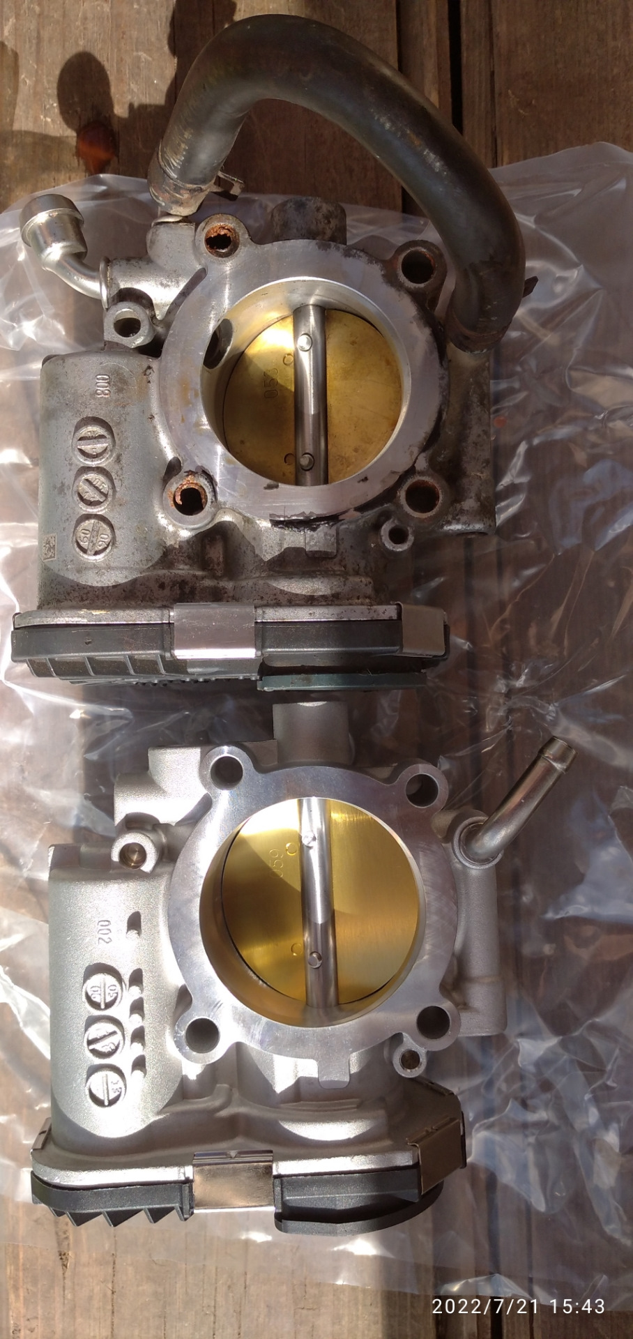 Новый дроссель, переход с D4 на D3. — ЗАЗ Chance, 1,4 л, 2011 года ...