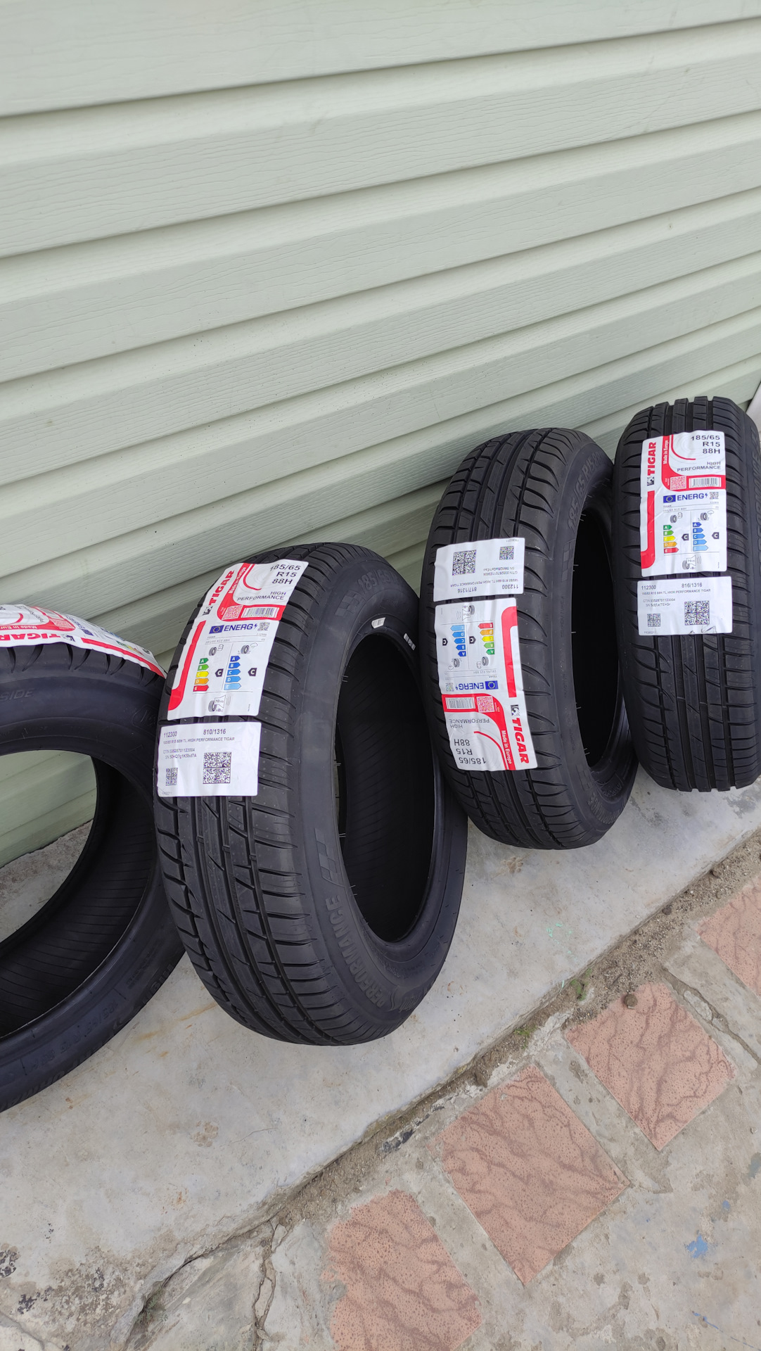 ШИНЫ TIGAR 185/65R15 HIGH PERFORMANCE — KIA Rio (3G), 1,6 л, 2015 года ...